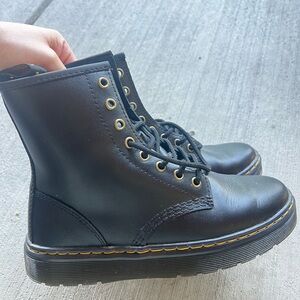 WOMEN'S DR. MARTENS ZAVALA COMBAT BOOTS